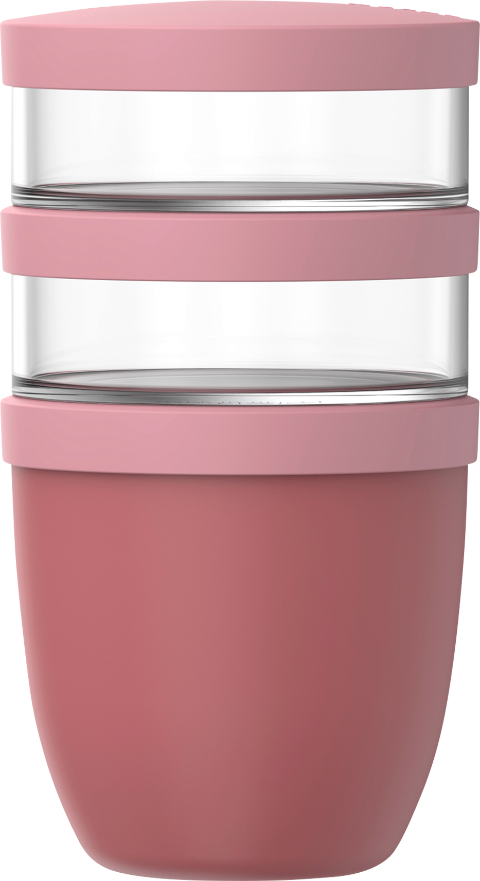 Mepal Ellipse Lunchpot 3-teilig mit drei getrennten Fächern und auslaufsicher 500
