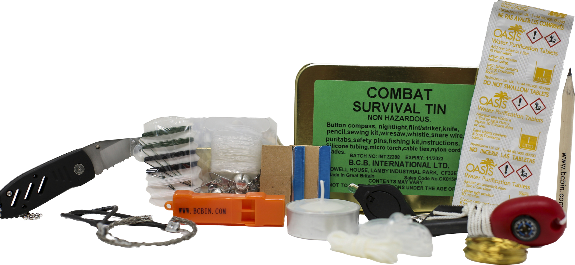 BCB Combat Survival Kit CK015 Überlebenskit | 05016543000150