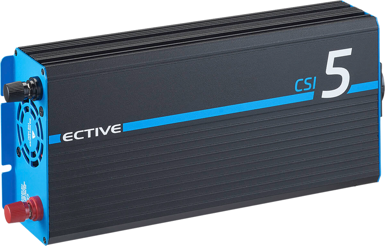 ECTIVE CSI 5 500W/12V Sinus-Wechselrichter mit Ladegerät, NVS- und USV-Funktion - Wechselrichter & Spannungswandler