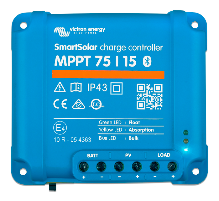 Victron Energy SmartSolar 75/15 MPPT Solarladeregler 10 A 12 / 24 V