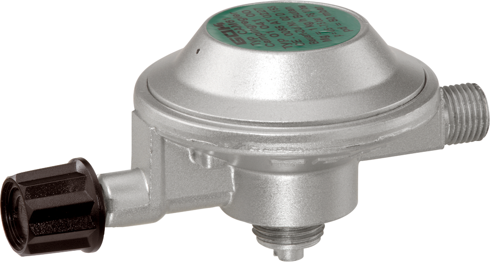 GOK EN61 Niederdruckregler GAZ x G1/4LH-KN ohne integrierter Schlauchbrucheinrichtung