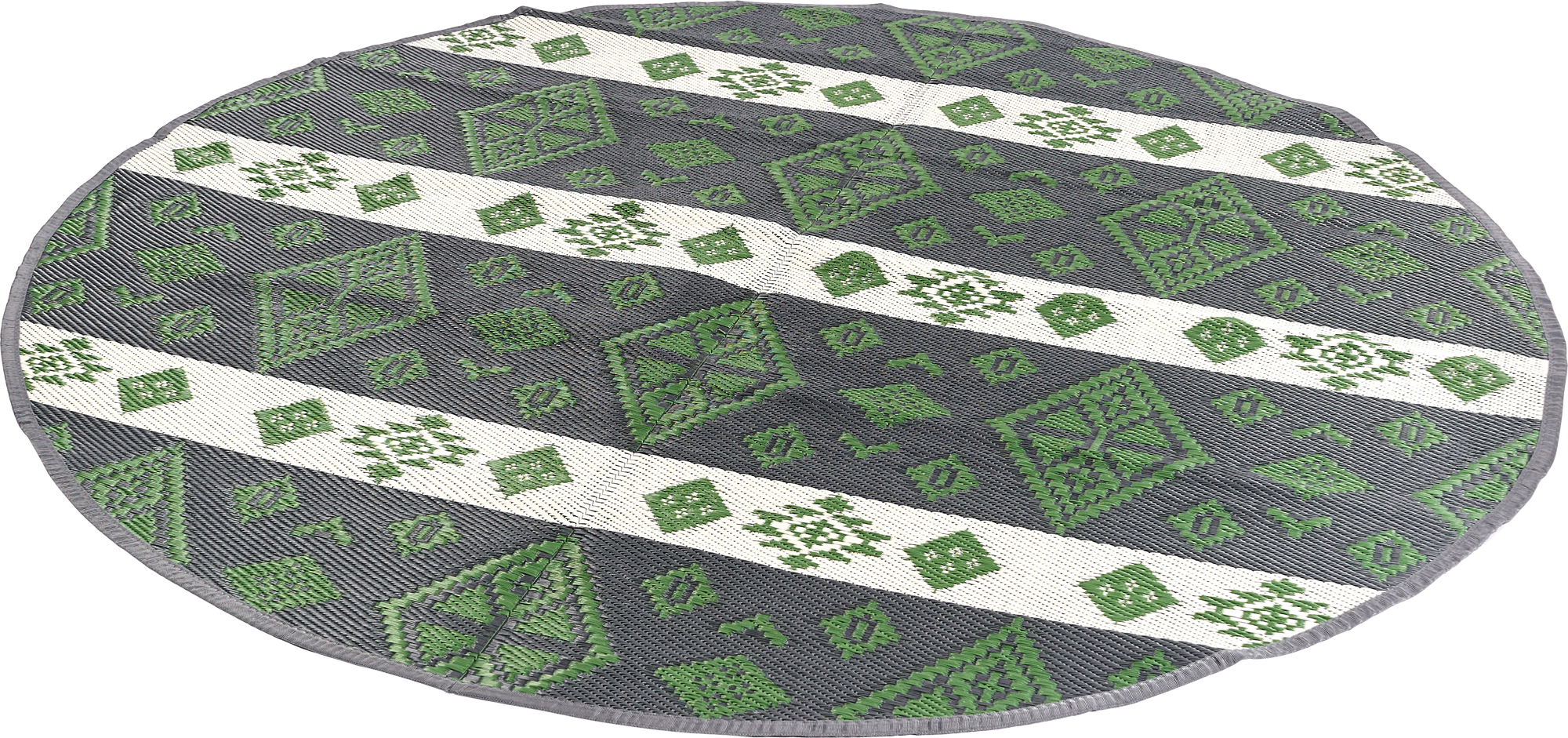 Human Comfort Midori AW Outdoor Teppich rund 200 cm - Vorzeltteppich & Zeltboden