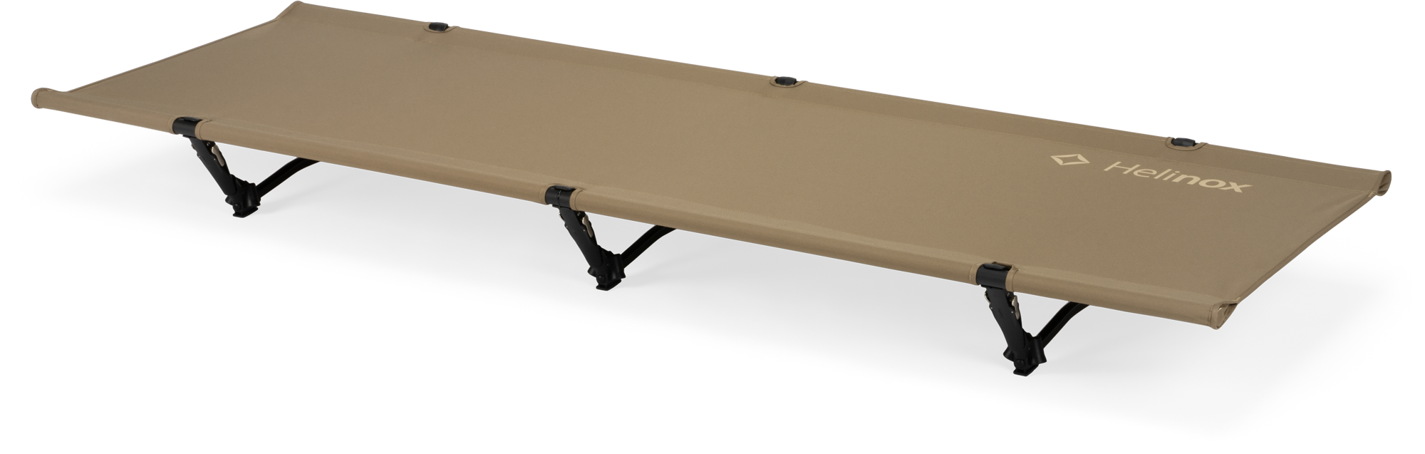 Helinox Cot One Convertible Feldbett 145 kg Tragfähigkeit coyote