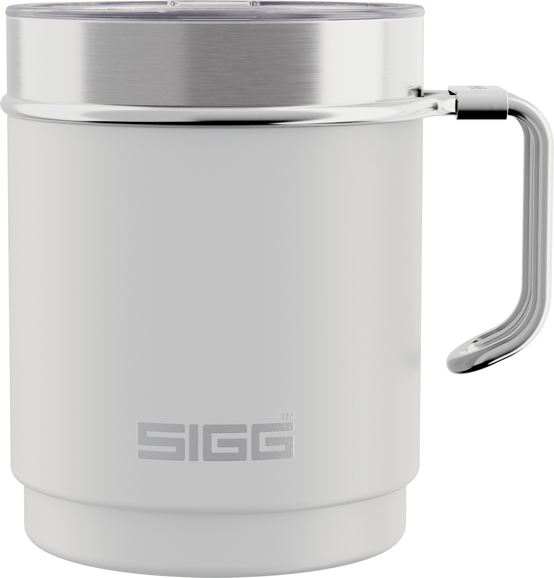 SIGG Travel Mug Thermobecher Edelstahl vakuumisoliert 0,3 Liter snow