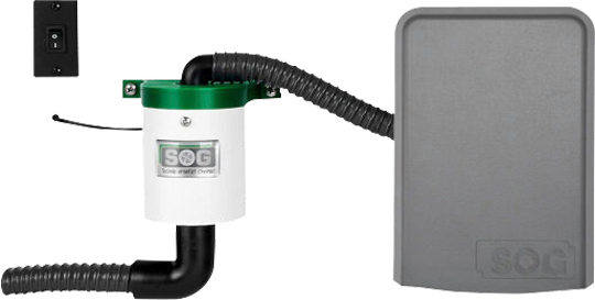 SOG Türvariante für Clesana Trockentoilette
