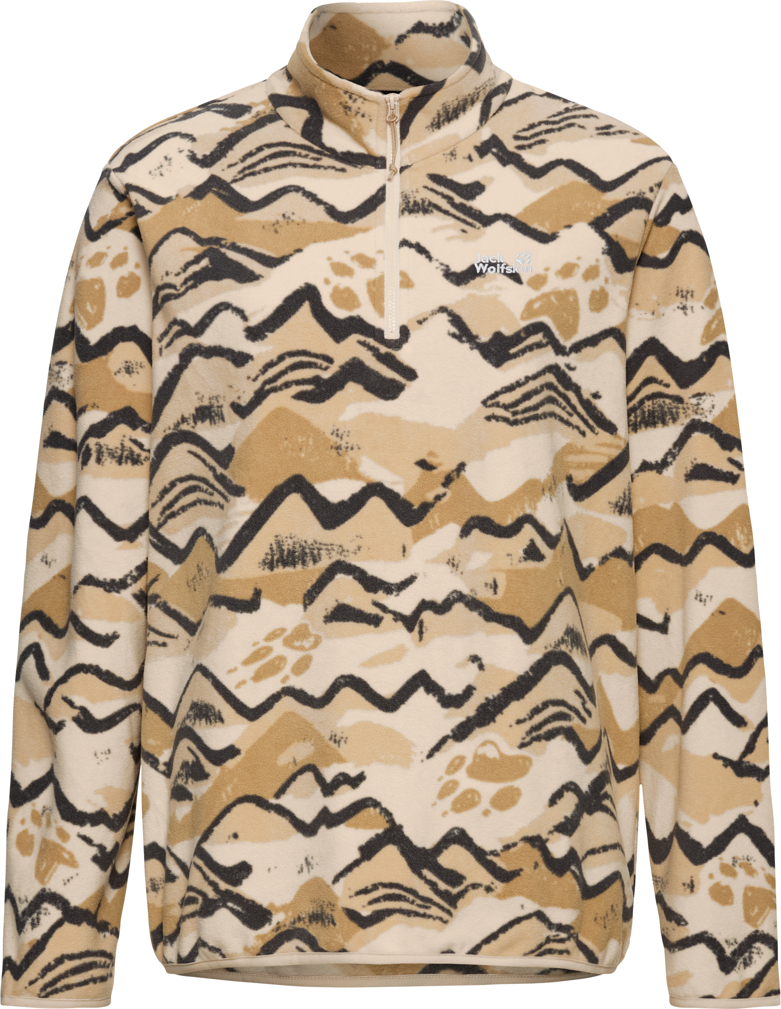 Jack Wolfskin Paw Era 100 Print Damen Fleecepullover
