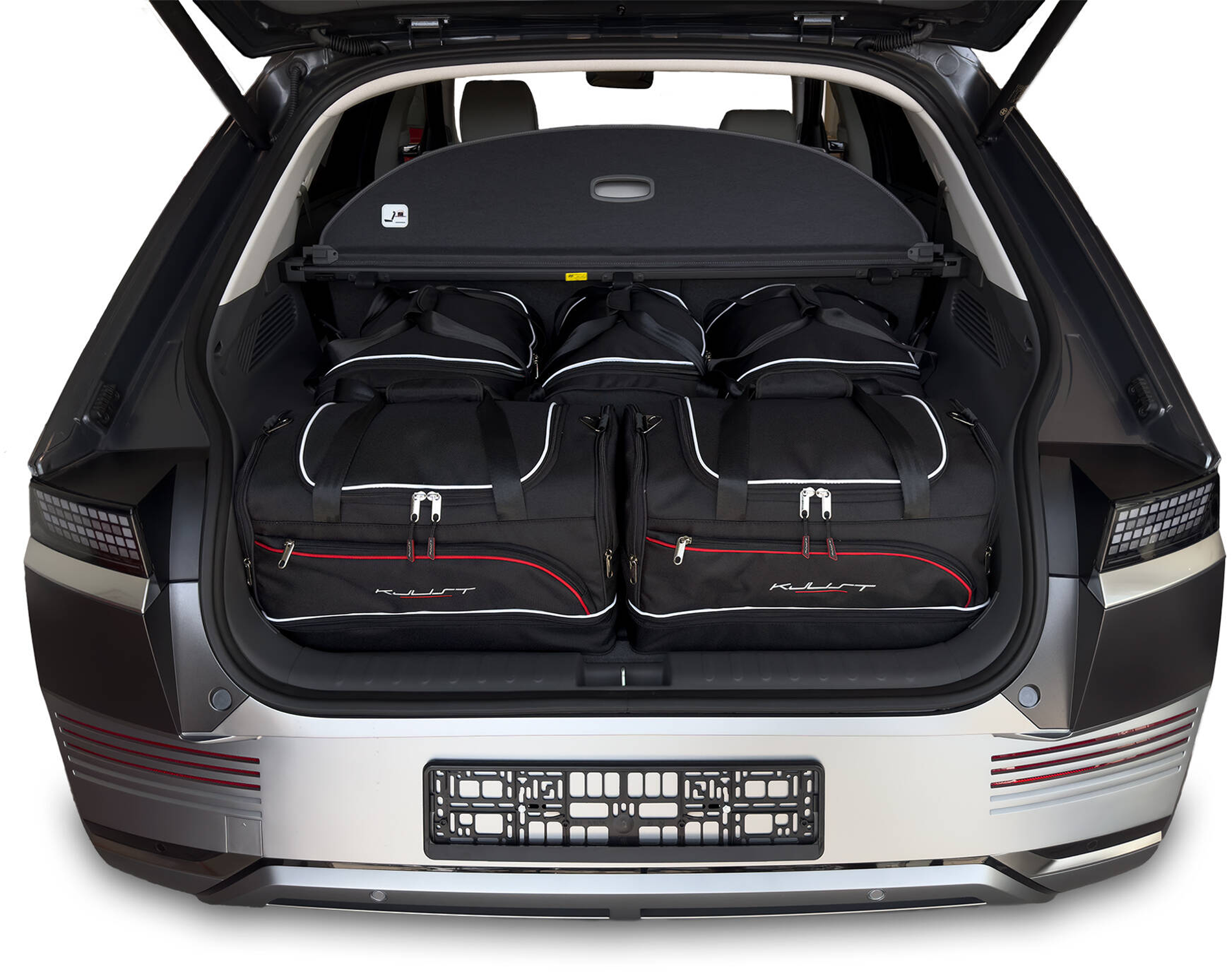 KJUST 5-teiliges Kofferraumtaschen-Set für Hyundai Ioniq 5 Elektro ab 2021 - Organizer und Taschen