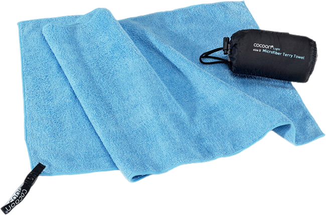 Cocoon Microfiber Handtuch Light light blue