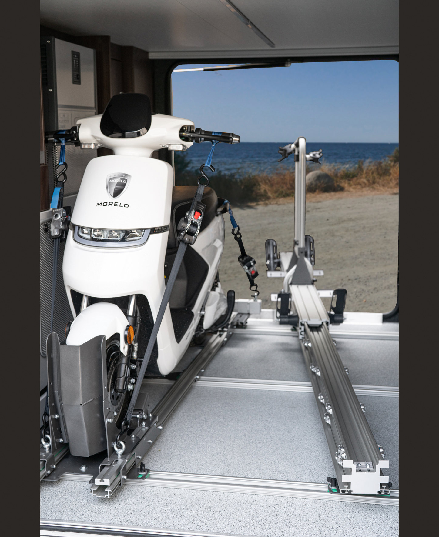 Weih-tec MotoMove 150 Heckgaragen-Rollerträger für 1