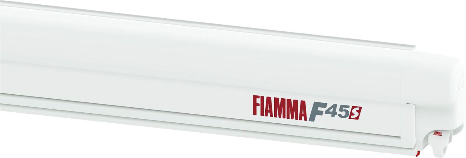 Fiamma F45s Wandmarkise 260 cm (Polar White / Royal Blue)