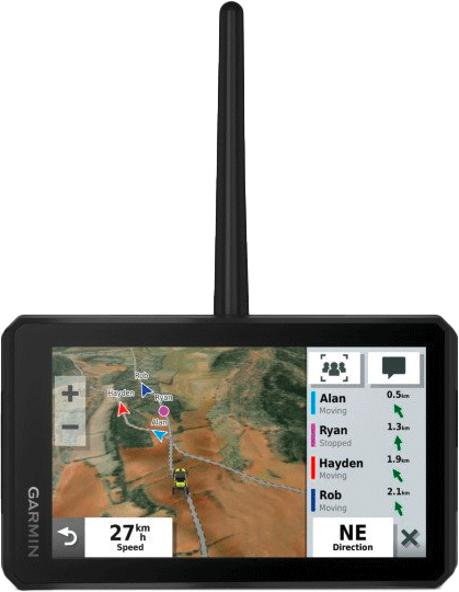 Garmin Tread M-S Powersport Navigationsgerät 5,5 Zoll inklusive Group Ride Tracker