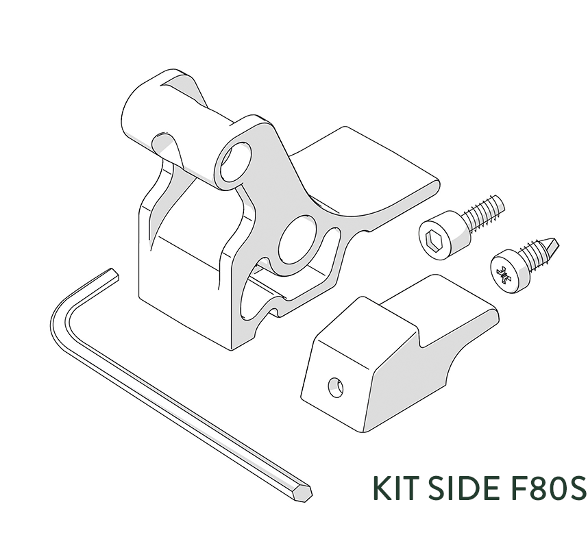 Fiamma Montagematerial Kit Side W Pro