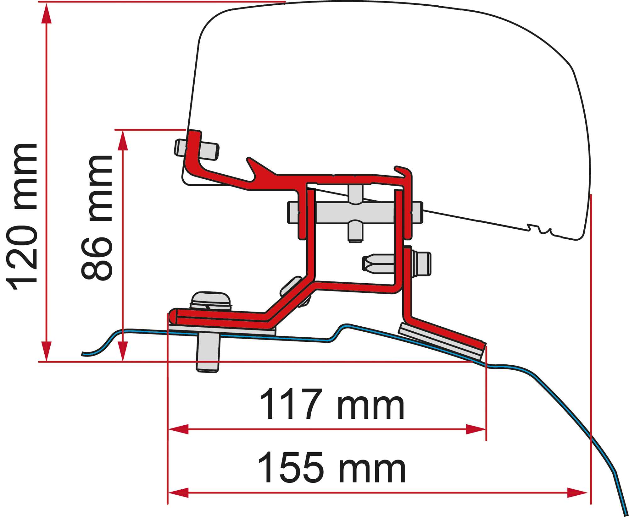 Fiamma Kit F40 Van Custom