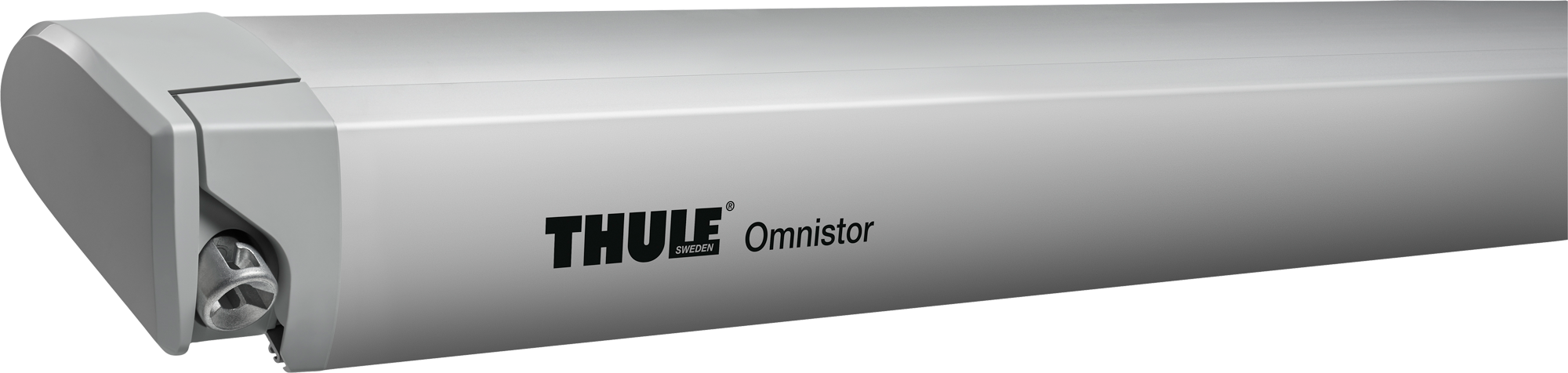 Thule Omnistor 6300 Dachmarkise Gehäusefarbe Eloxiert Tuchfarbe Mystic Grey 4 m