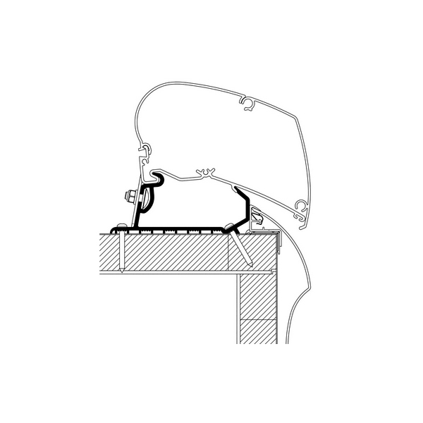 Thule Adapter Hobby Roof ab