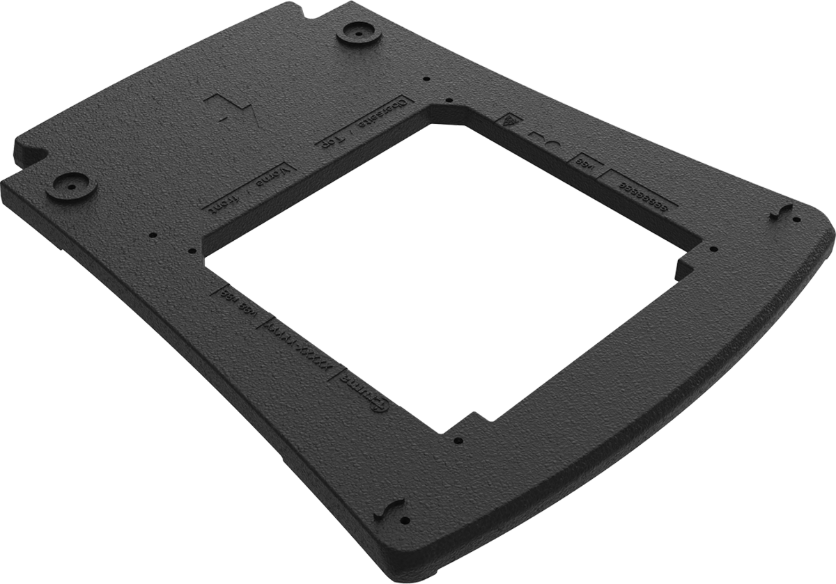 Truma Aventa Adapterrahmen für Aventa compact / compact plus 2. Generation, glatt, 12 mm - Ersatzteile Truma Klimaanlagen