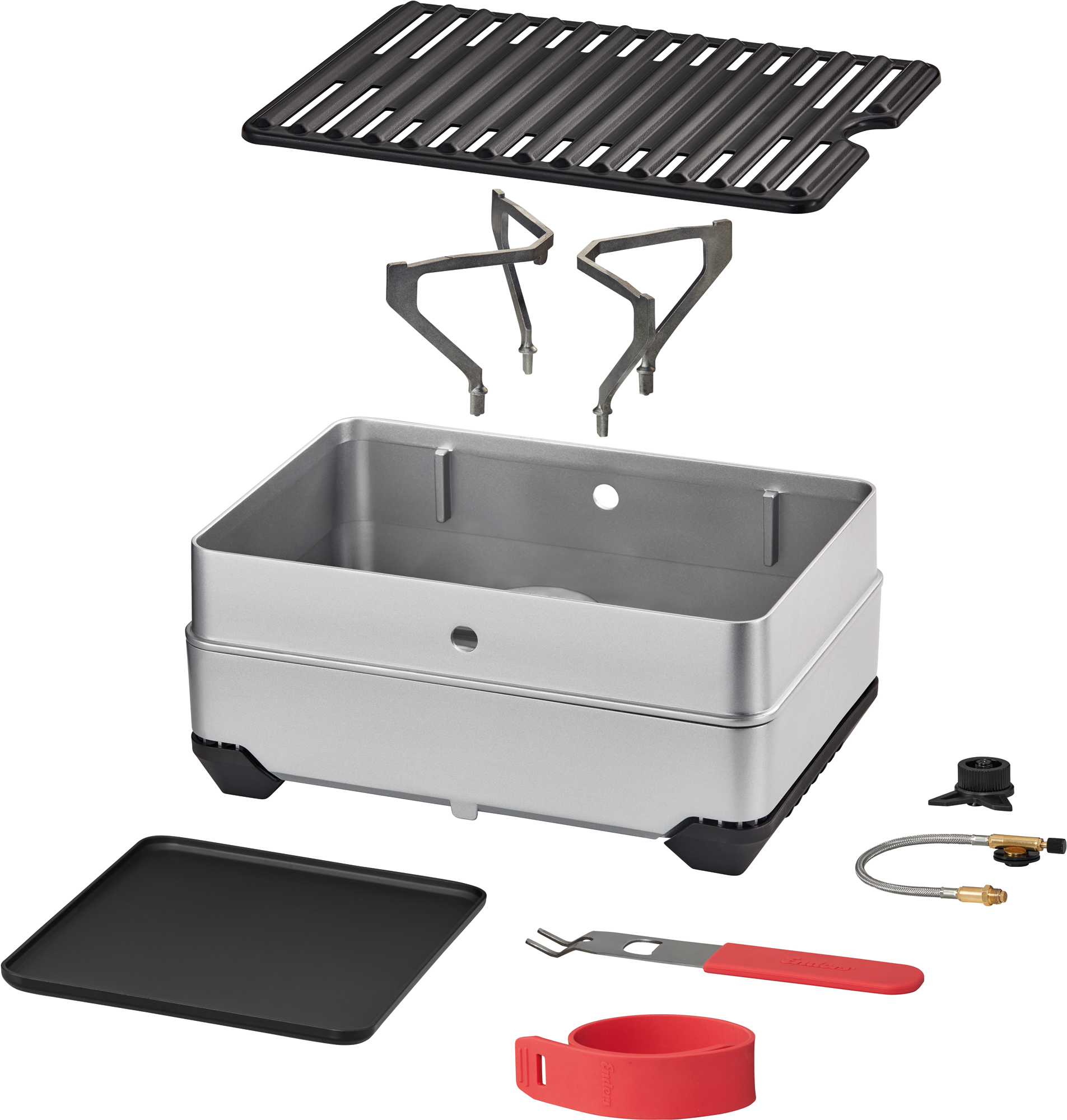 Enders Pace 2in1 Gaskocher / Gasgrill mit praktischem Schneidebrett
