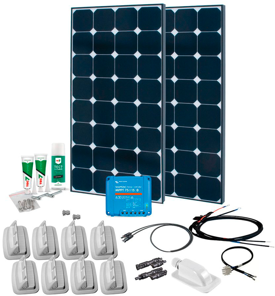 Phaesun SPR Caravan Kit Solar Peak MPPT SMS15 Solarkomplettset 240 W 12