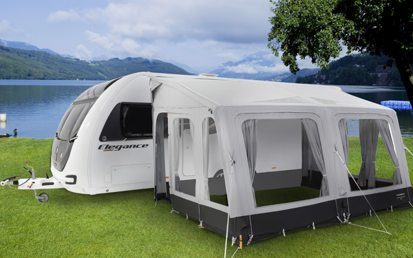 Dometic Grande AIR Tour 390 Aufblasbares Vorzelt Wohnwagen Größe