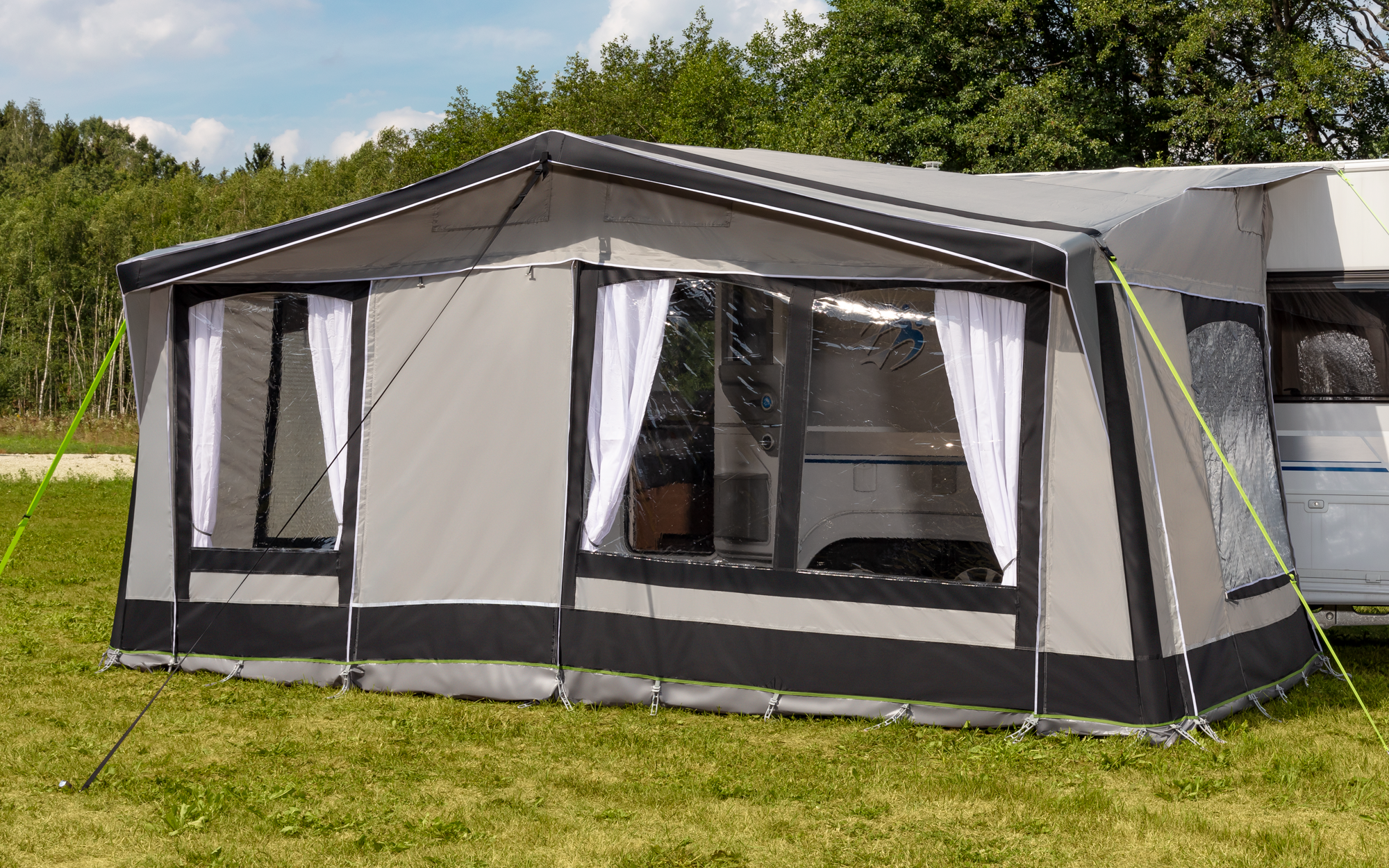 Berger Sirmione Air aufblasbares Vorzelt  400 cm für Wohnwagen