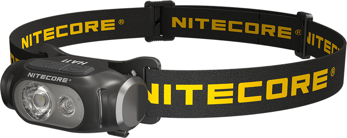 Nitecore HA11 V2 Kopflampe mit Weiß- und Rotlicht 240 Lumen - Stirnlampen