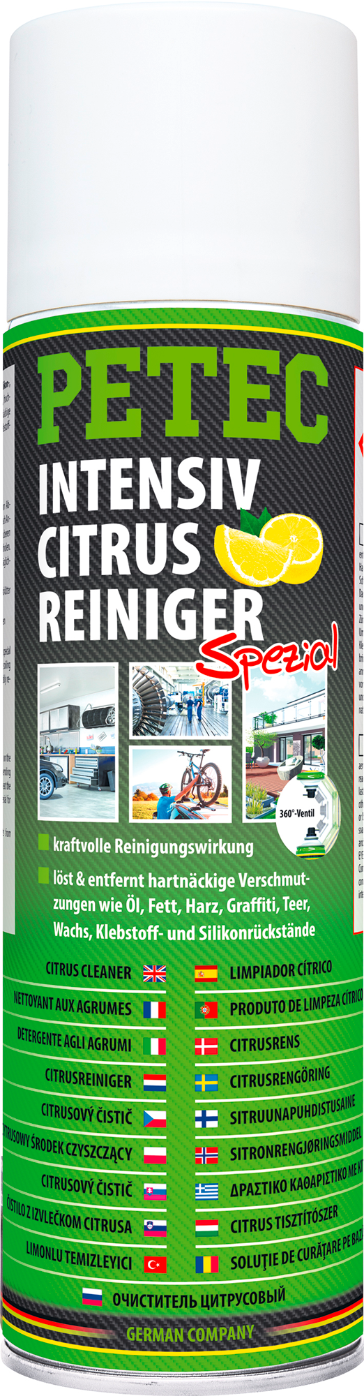 Petec Intensiv Citrusreiniger Spray 500
