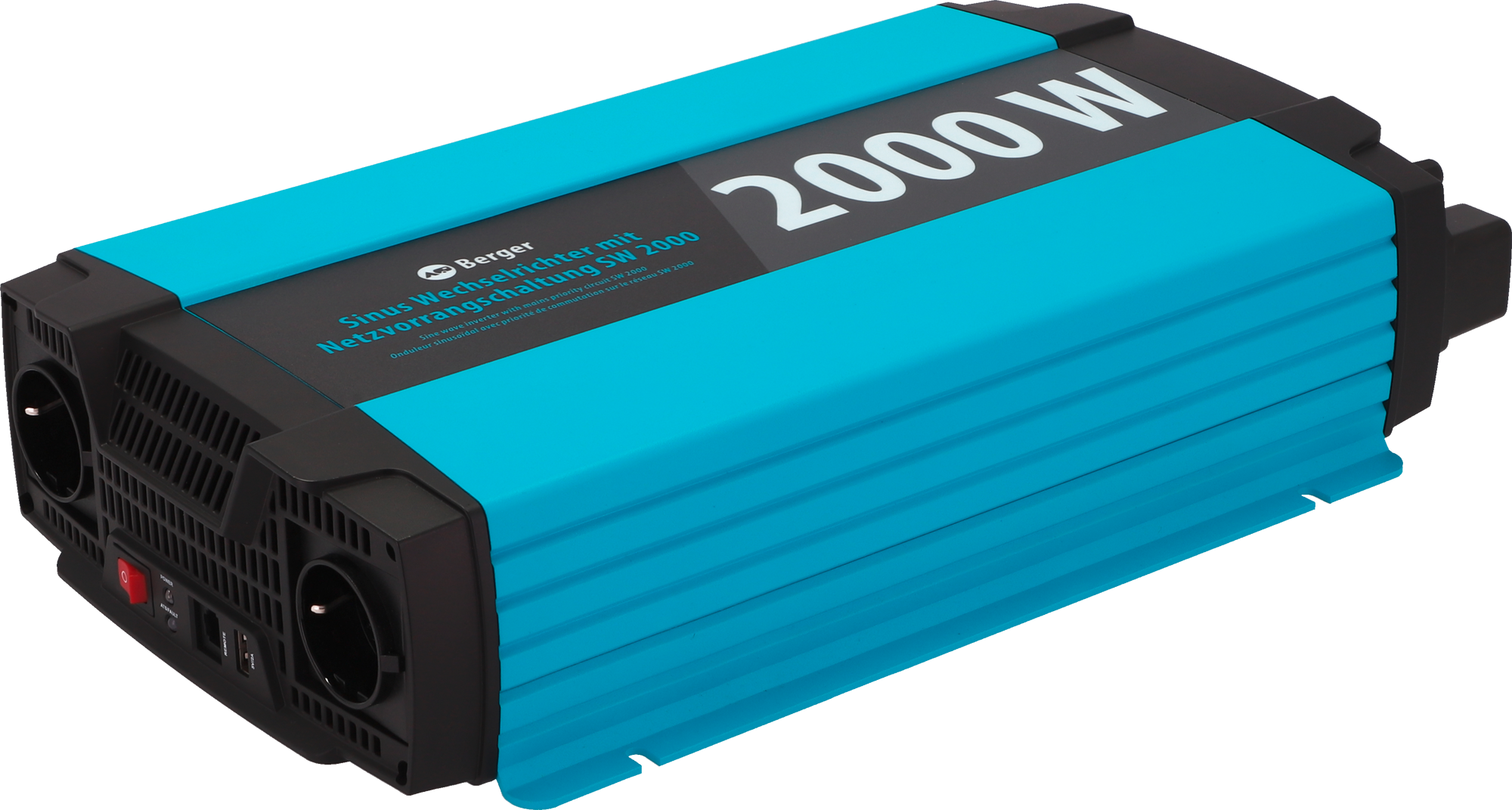 Berger SW 2000 Sinus Wechselrichter mit Netzvorrangschaltung 