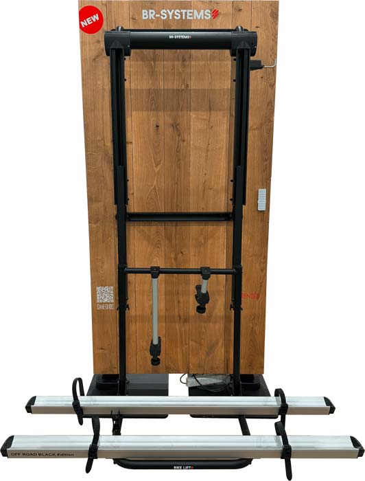BR Systems extra breite Fahrradschiene Bike Lift Offroad Rail Kit 8,7 cm