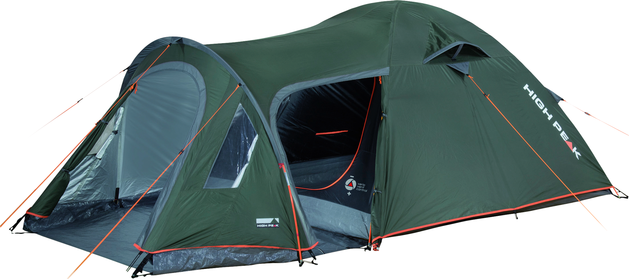 HIGH PEAK Kira 4.1 Kuppelzelt mit Tunnelvorbau 4