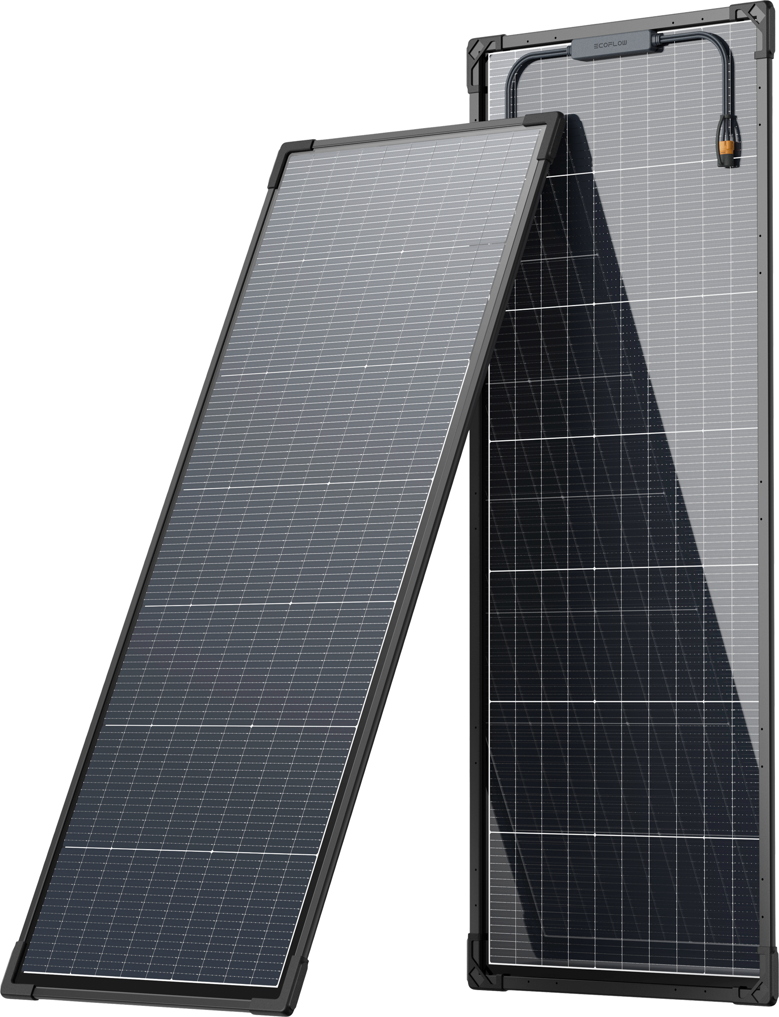 EcoFlow RVMax Starres Solarpanel 2er-Set / 12 mm ultraflach / IP68 / 2 x 130