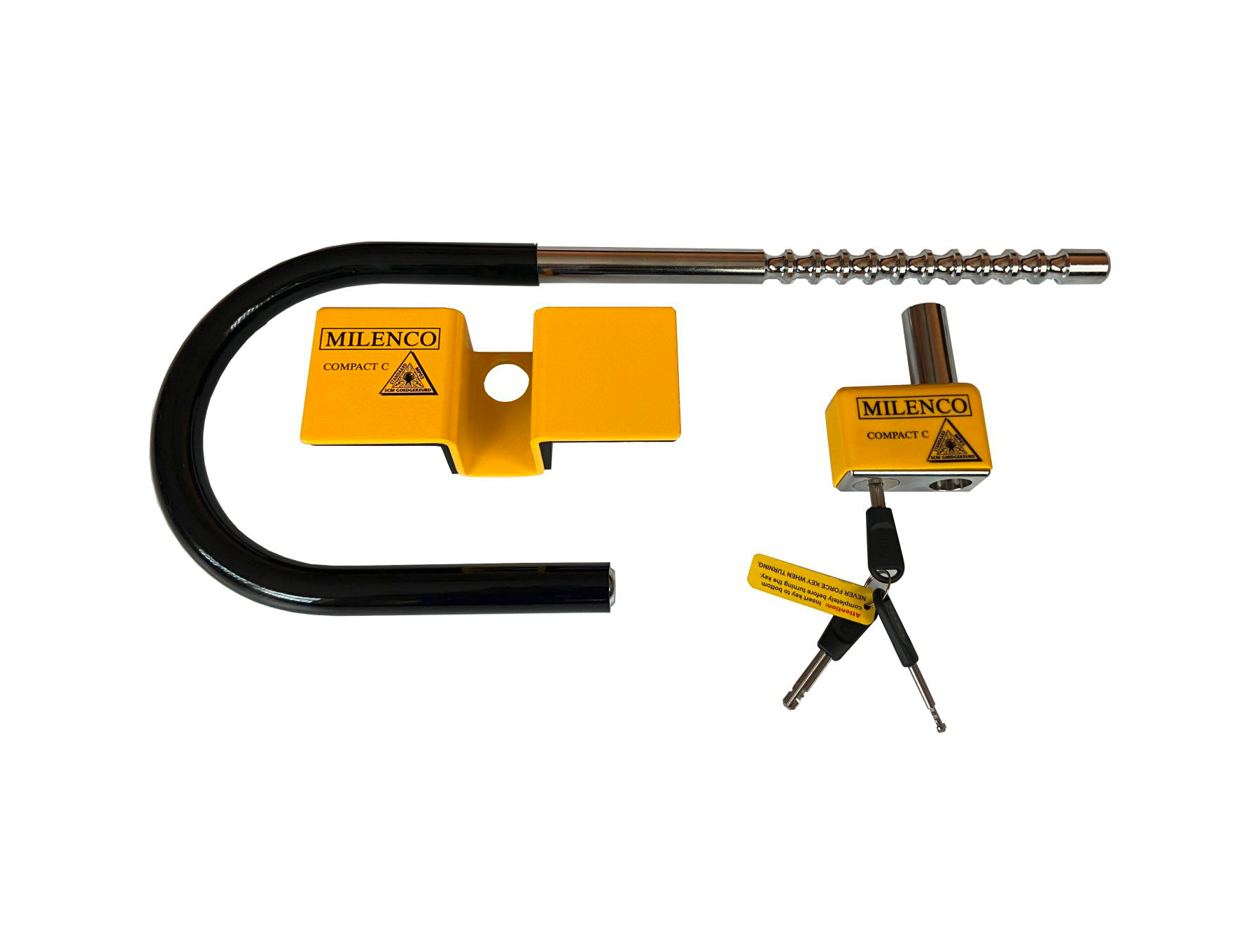 Milenco Radklemme Compact C Wheelclamp für Leichtmetall- und