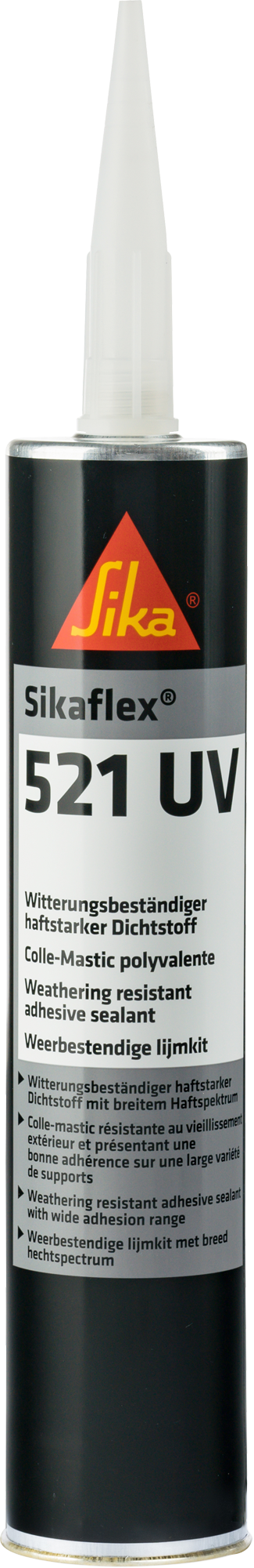 Sika Sikaflex 521 UV Dichtstoff 300 ml witterungs- und UV-beständig