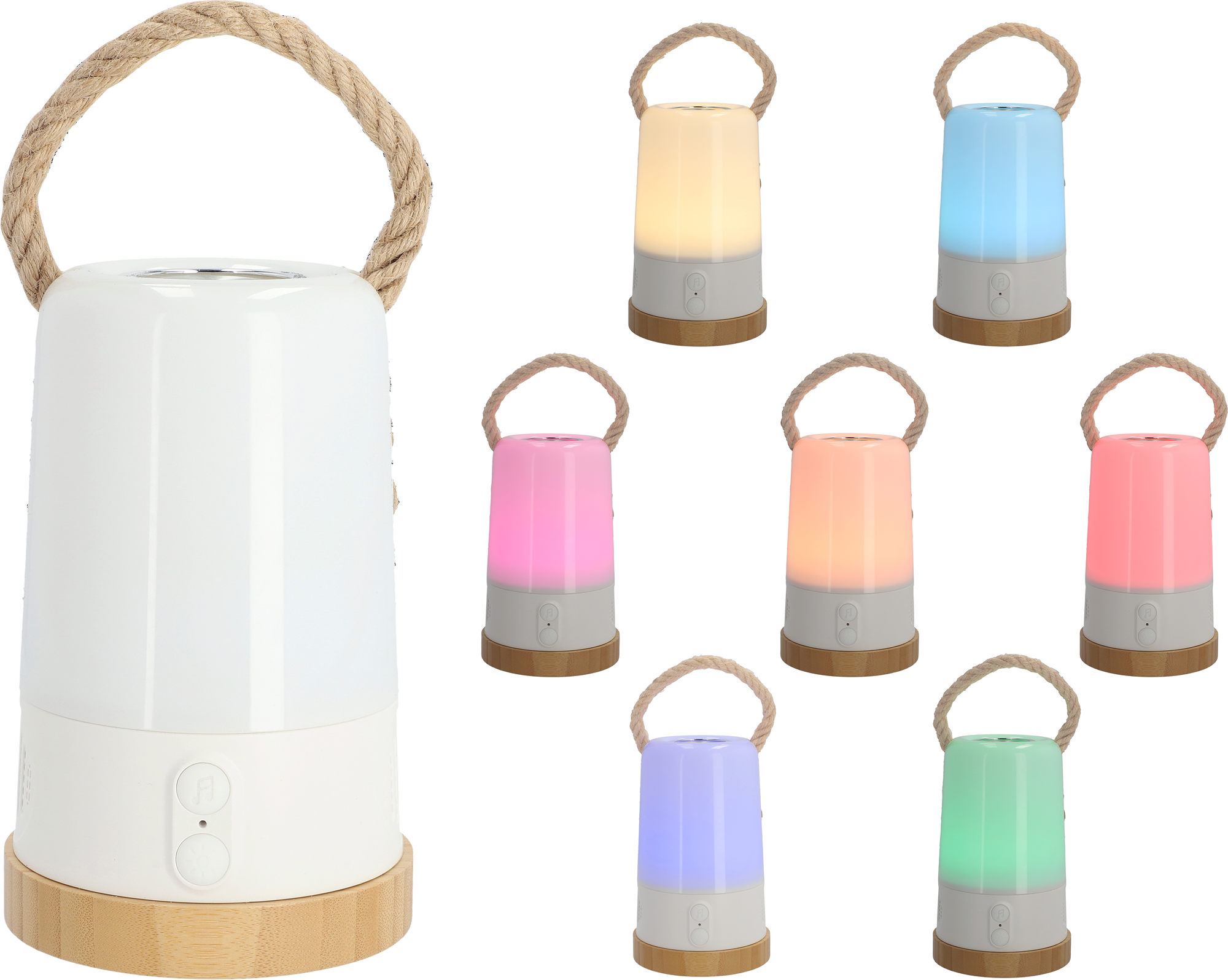 Berger Sonido LED-Campingleuchte mit Bluetooth Lautsprecher