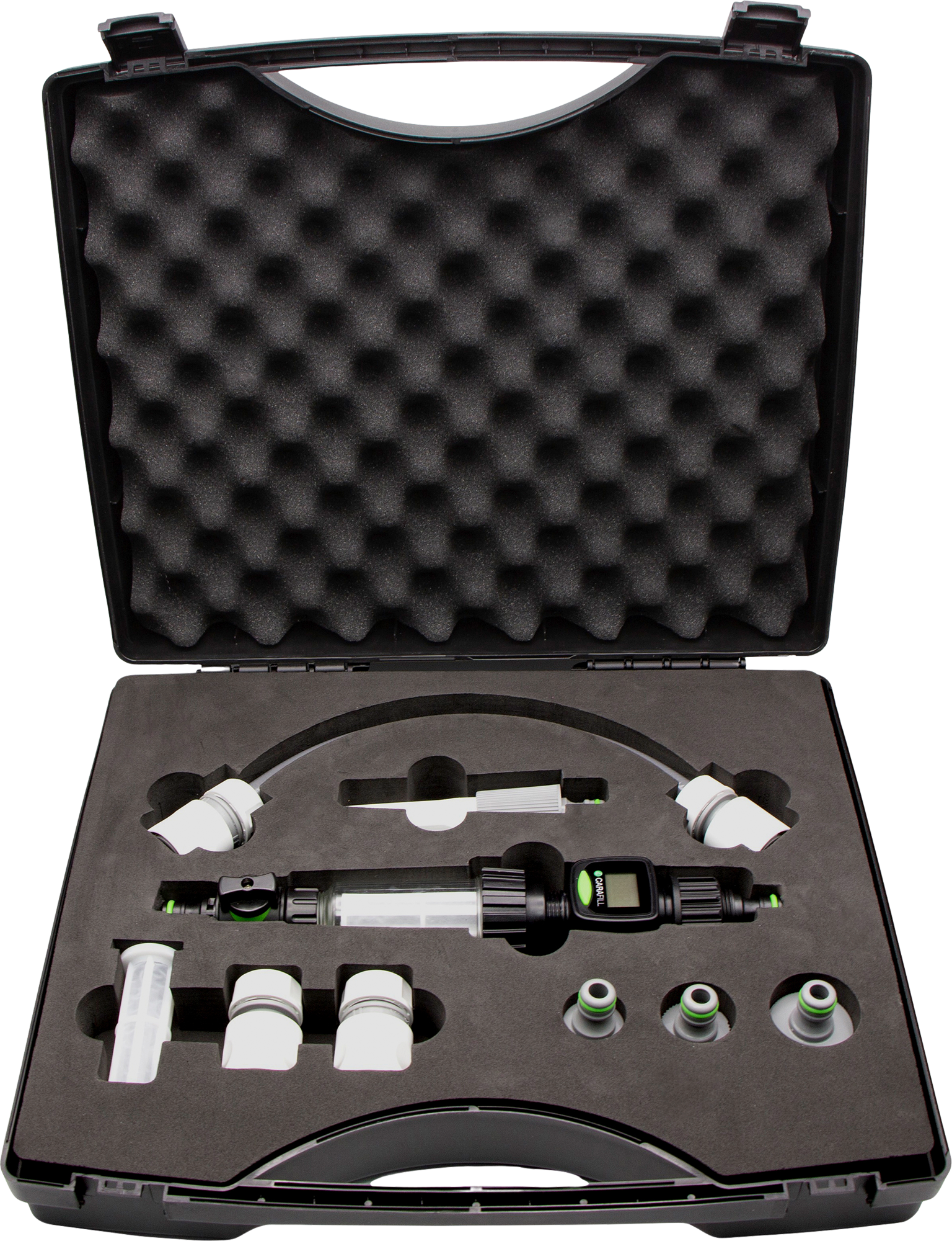 Carafill Compact Befüllfilter / Wasserfilter Koffer für Wohnmobil / Wohnwagen / Boot mit mechanischer Filterung / digitaler