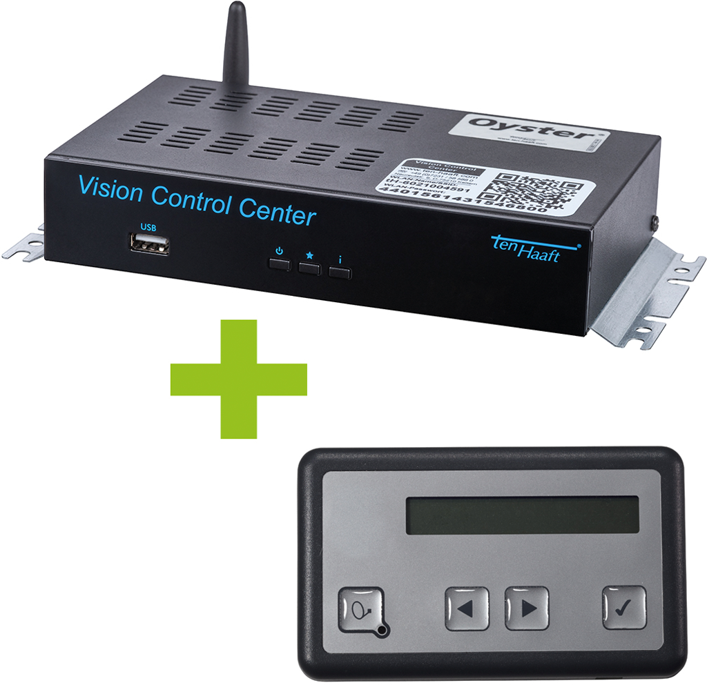 Ten Haaft Vision Control Center Bundle Steuergerät und Bedienteil für CARO Vision und CARO Digital