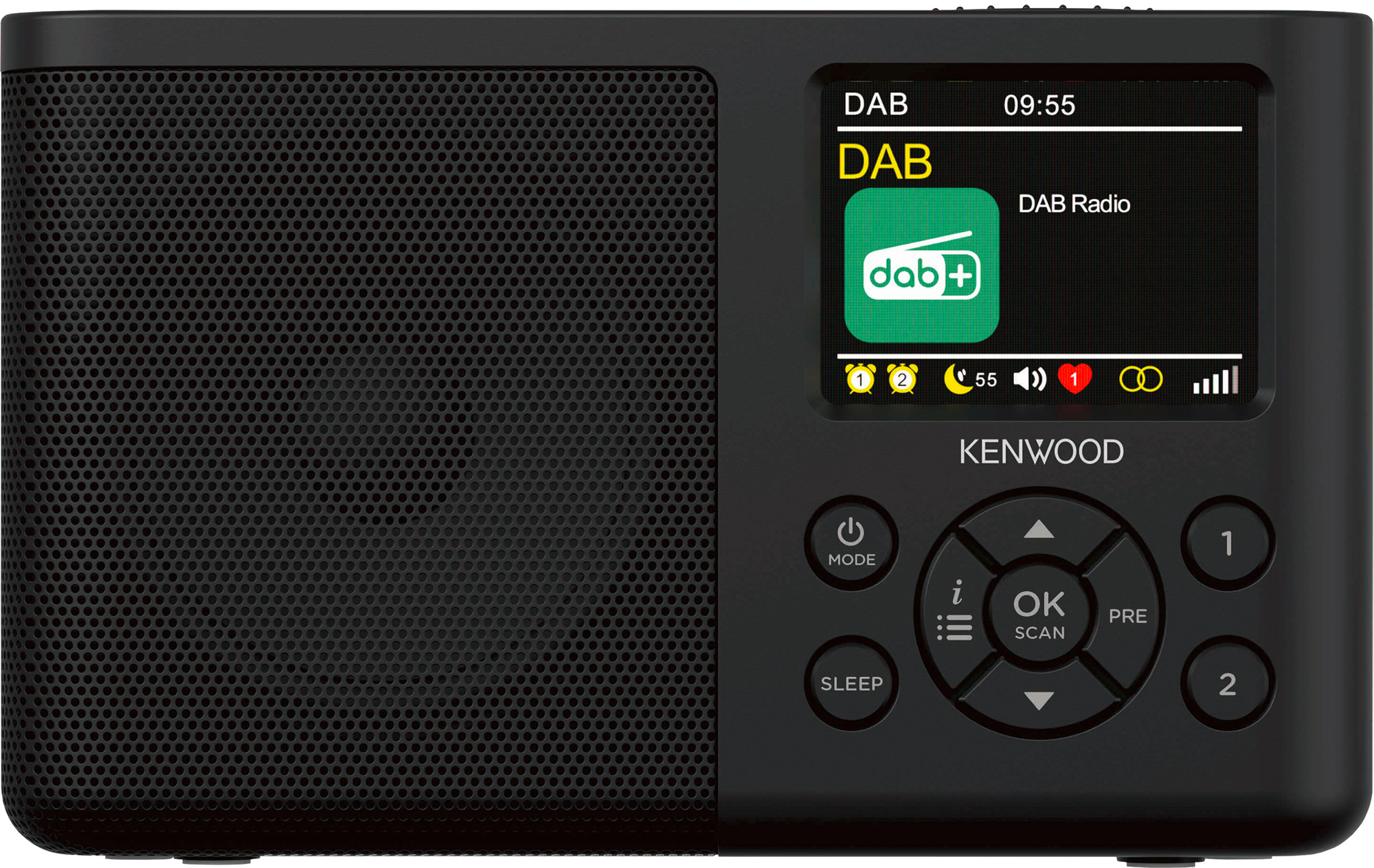 Kenwood CR-M33DAB-B portables DAB+