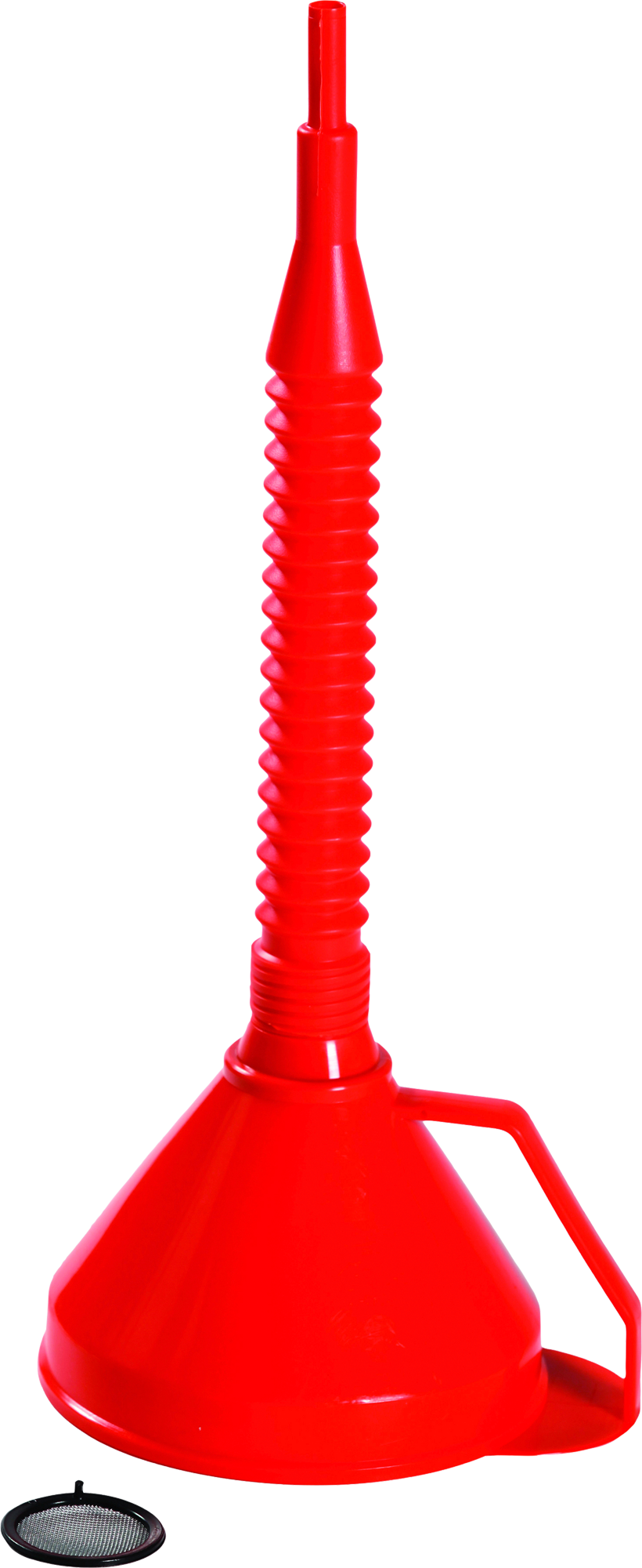 IWH Trichter mit Handgriff mit Sieb und flexiblem Schlauch Ø 160 mm /