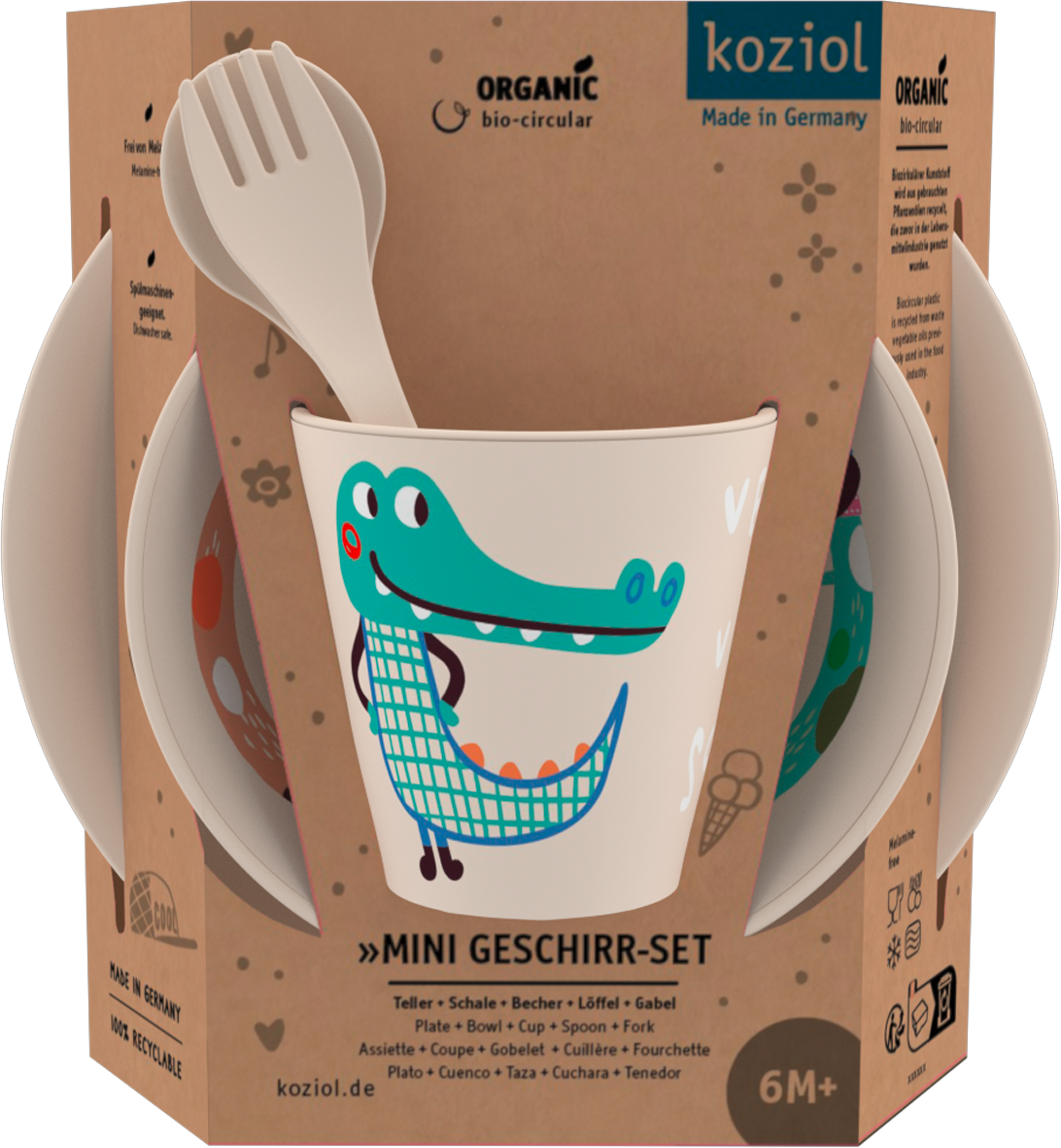 Koziol Kindergeschirr Set 5-teilig