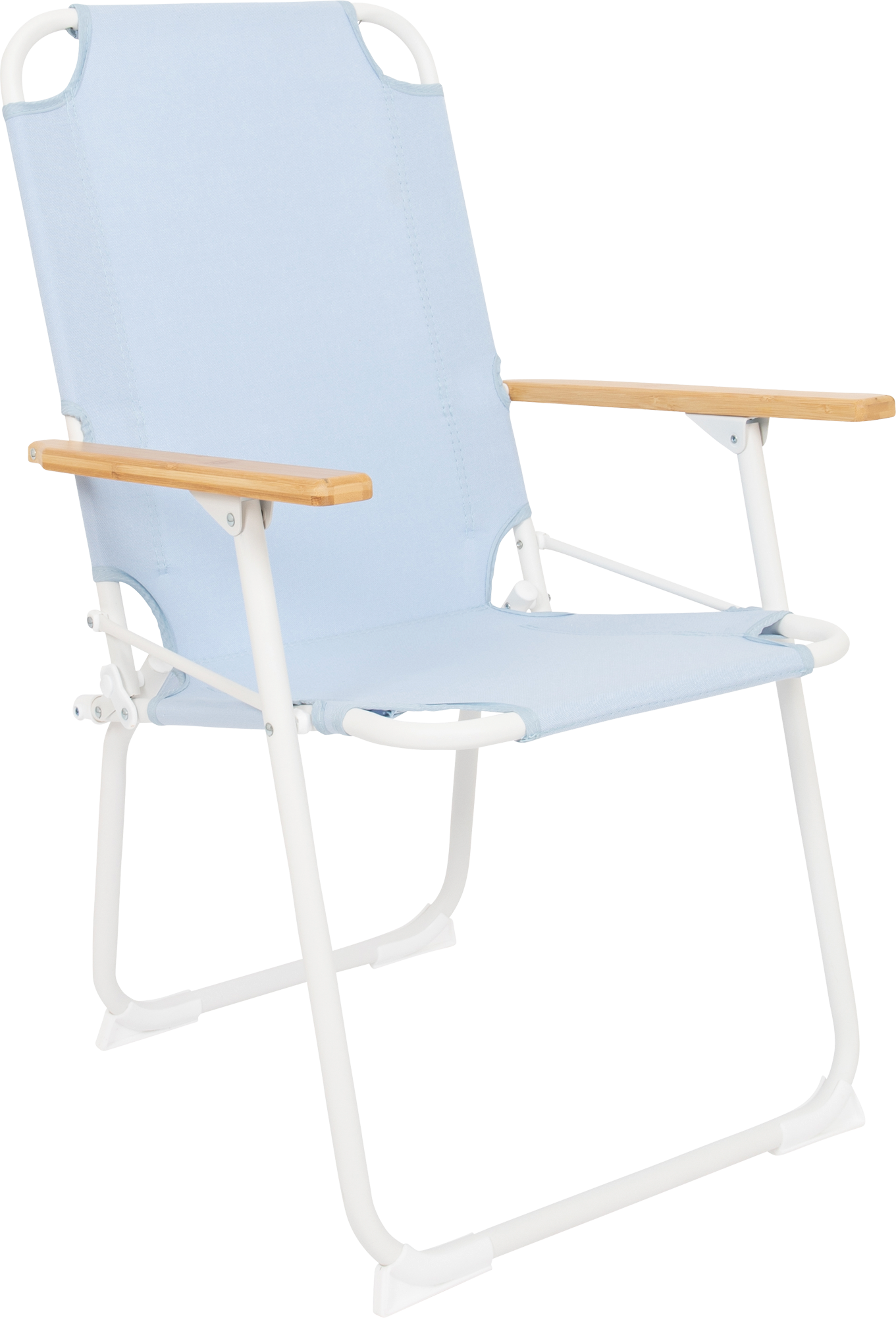 Bo-Camp Pastel Mosset M Campingstuhl mit Bambus Armlehnen