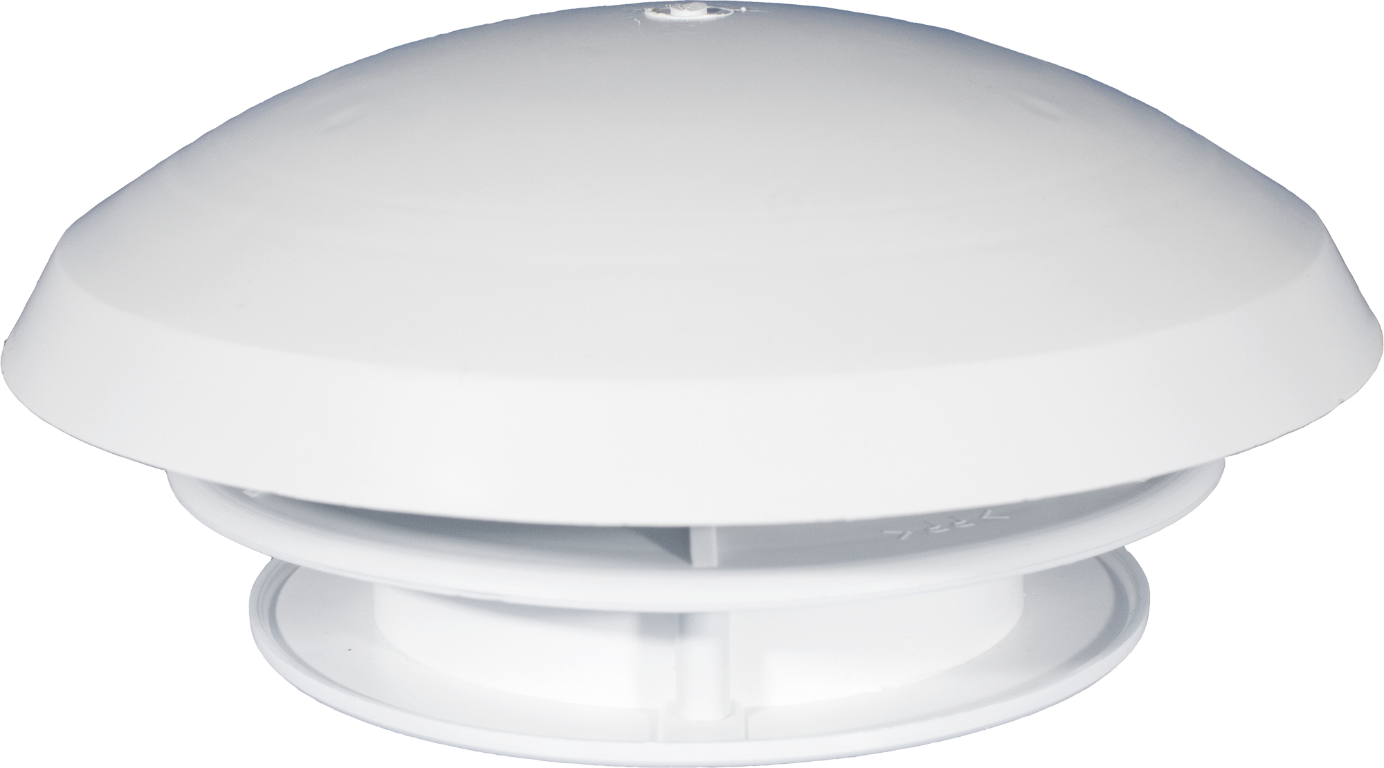 Knorz Dachlüfter mit Fliegengitter 190 mm weiß - Dachlüfter
