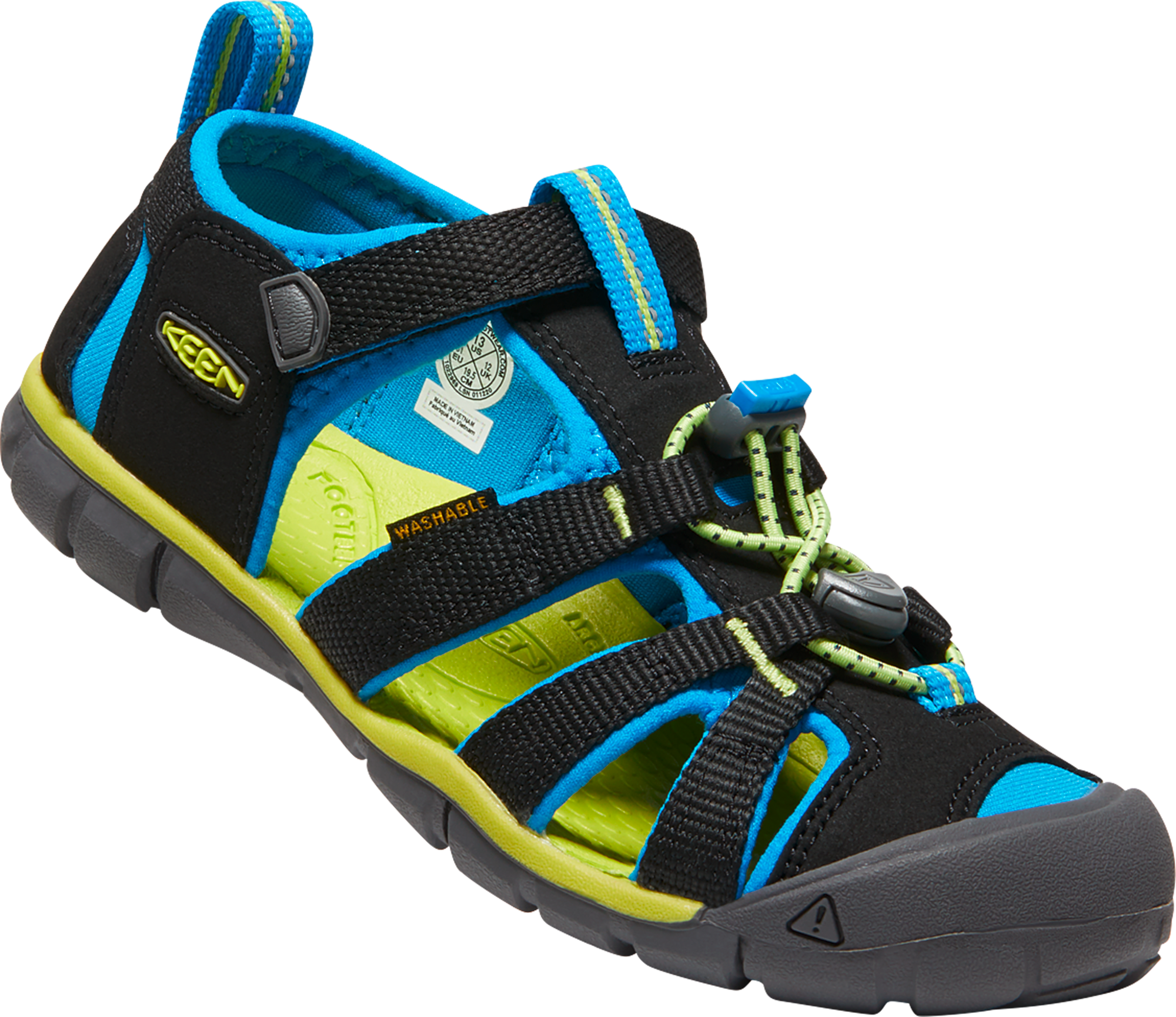 Keen Seacamp II CNX Kindersandalen schwarz 24 - Kinderschuhe