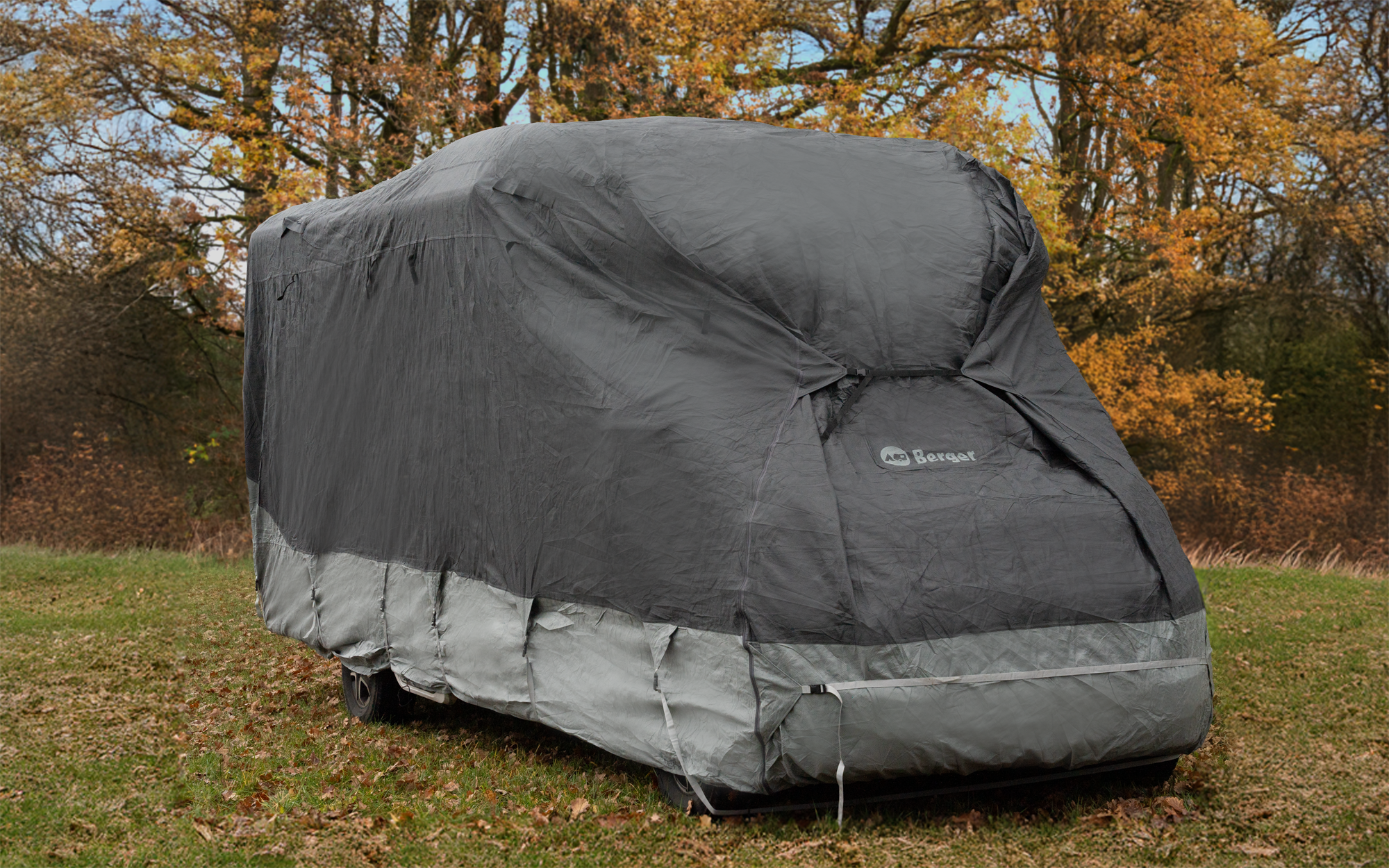 Berger StrongProtect Plus Schutzhülle für Wohnmobil, Kastenwagen & Van 700 - 750 cm