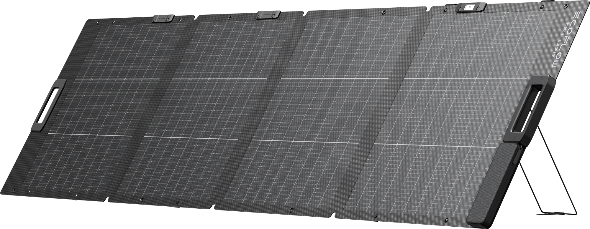 EcoFlow leichtes bifaziales Solarpanel mit TOPCon-Zellen 220 W - Solarmodule