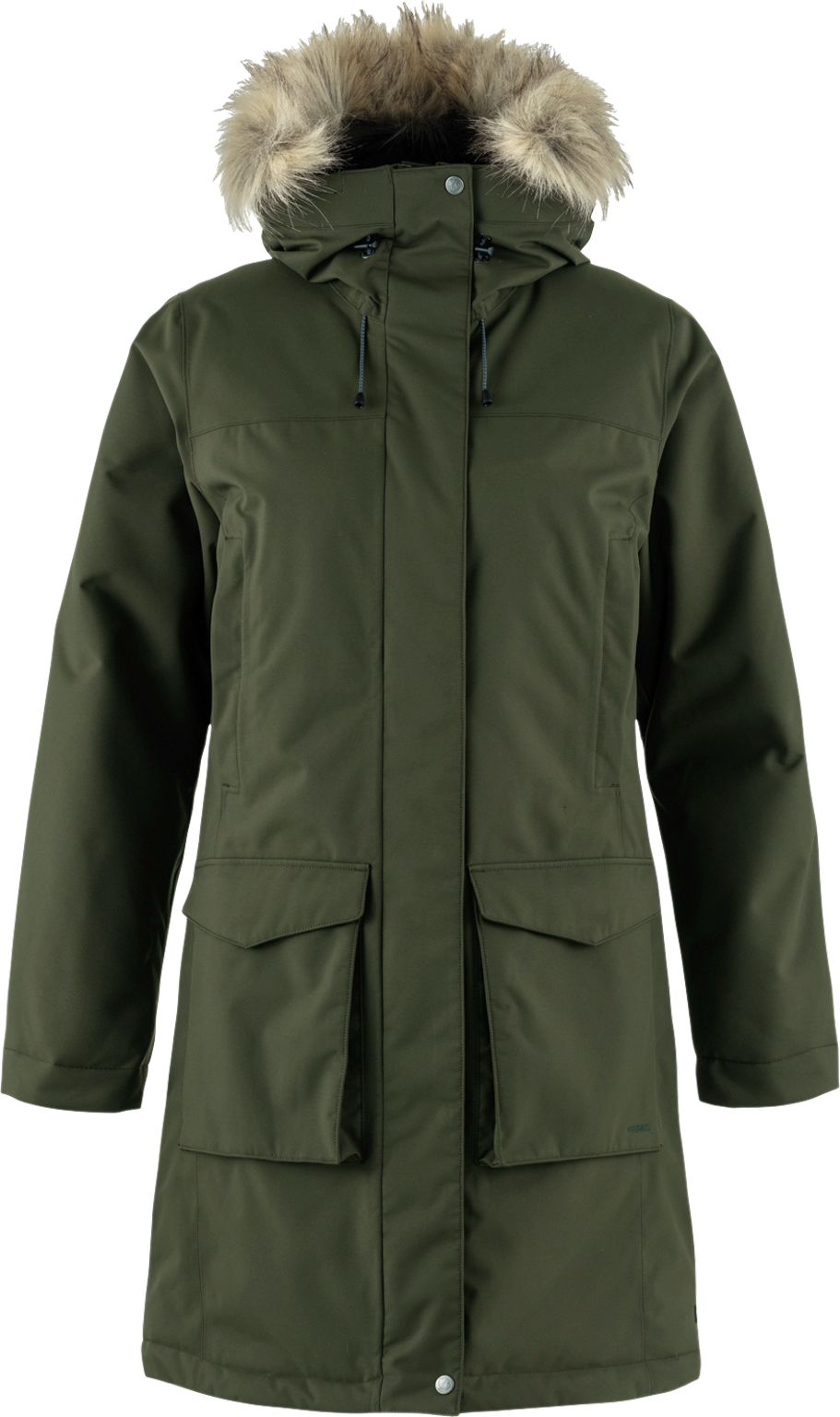 Fjällräven Nuuk Lite Damen Parka  olive L - Damenjacken