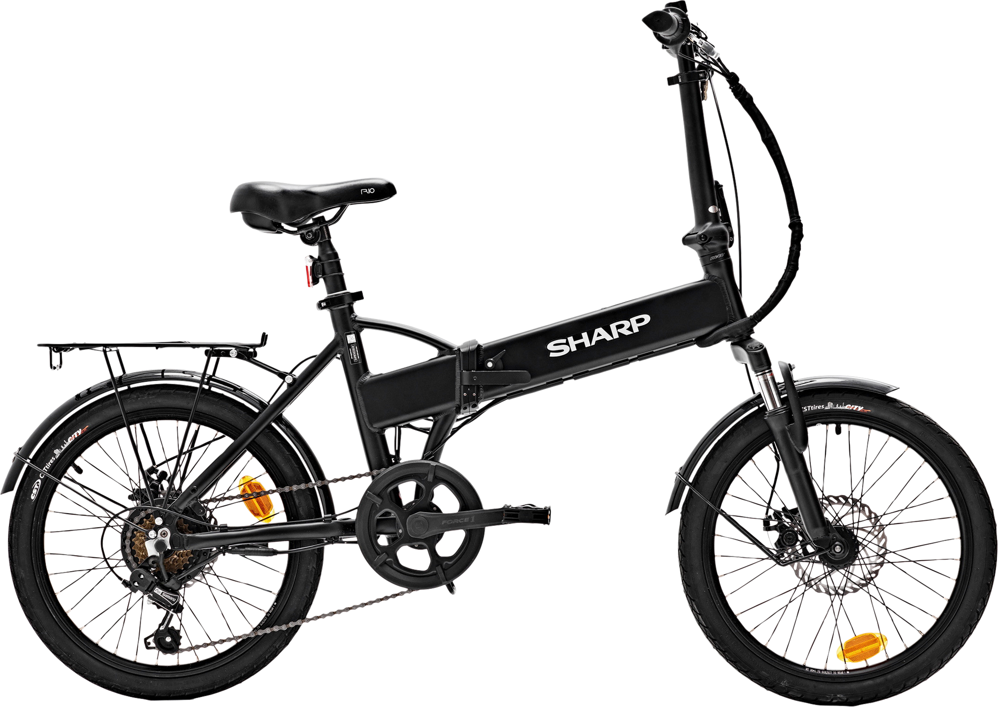 Sharp BK-FD03-EB faltbares E-Bike 20 Zoll 250W 6 Gänge - Outdoor