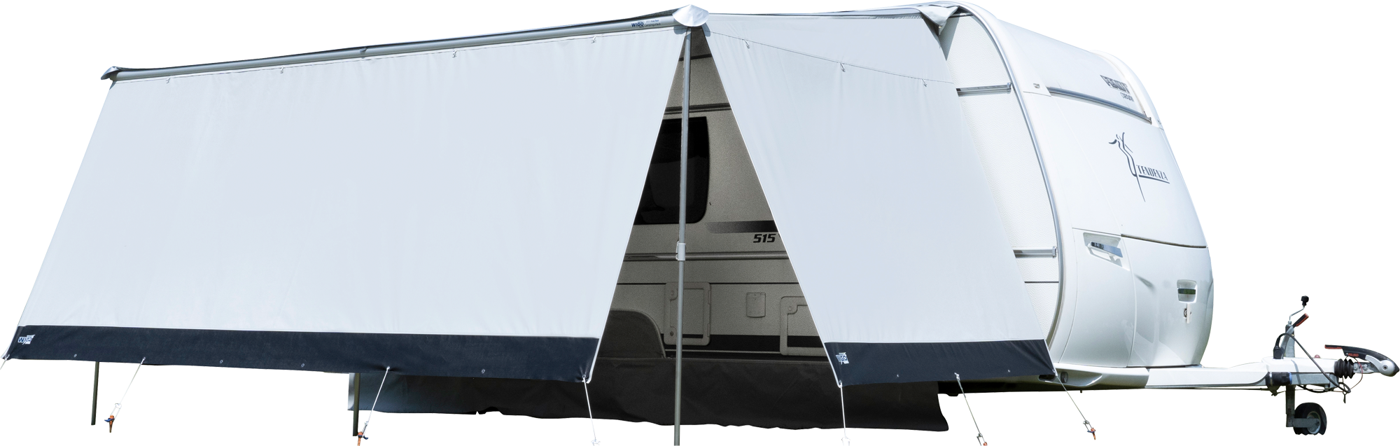 Wigo Rolli Protect Regen und Sichtschutz Vorderwand 300 cm