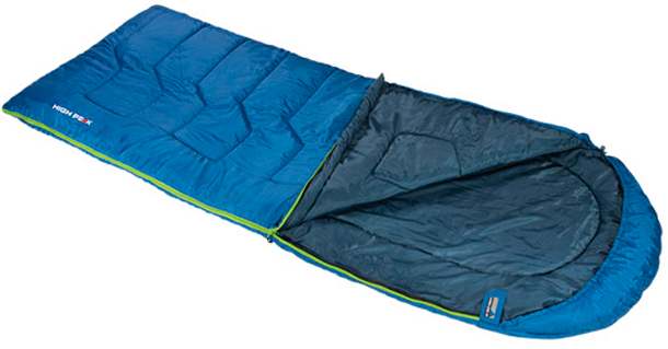 High Peak Deckenschlafsack Frazer 200 mit Kapuze 80 x 220