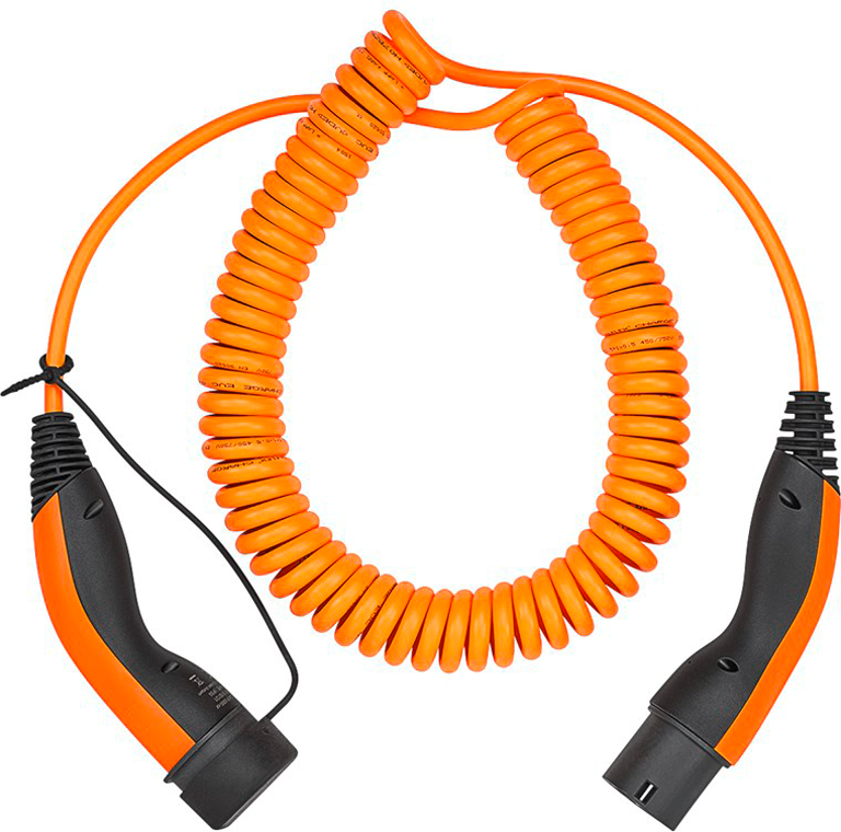 Lapp Spiral Ladekabel Typ 2 Mode 3 / 3-phasig 20 A bis 11 kW 5 Meter