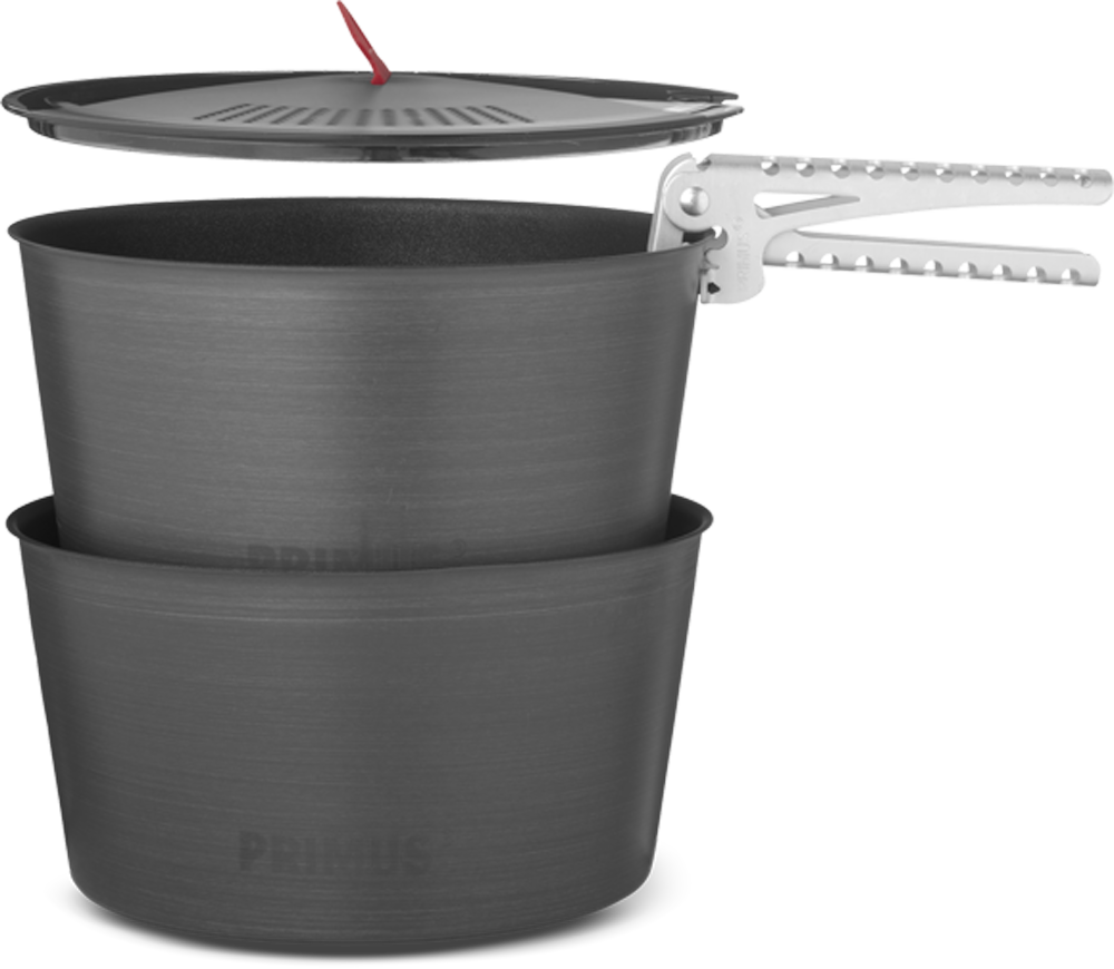 Primus LiTech Campingkochset aus Aluminium 4 teilig 2,3 Liter - Kochgeschirr-Sets