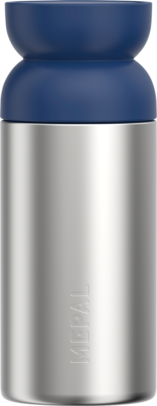 Mepal Ellipse Thermo-Kaffeebecher aus recyceltem Edelstahl und auslaufsicher 350 ml vivid blue - Isolierbecher